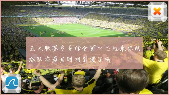 五大联赛冬季转会窗口已结束你的球队在最后时刻引援了吗